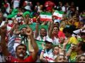 ضرب و شتم هواداری که در بازی عراق - کره، پرچم ایران را تکان می داد