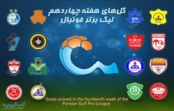 ویدئو / گل های هفته چهاردهم لیگ برتر فوتبال ایران