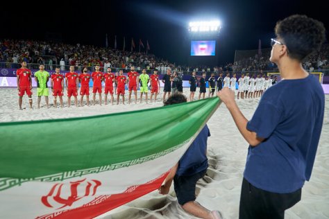 قهرمانی ساحلی بازان ایران با شکست برزیل در جام بین قاره ای
