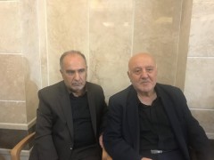 عزاداری اربعین حسینی با حضور اعضای جمعیت و اهالی فوتبال
