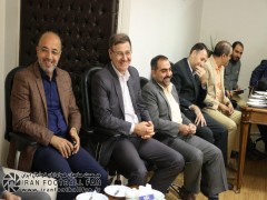 دیدار رییس سازمان ورزش با مسئولین جمعیت حامیان هواداران تیم های ملی فوتبال ایران