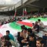 ویدئو / حضور پر رنگ همیار هواداران فوتبال در بازی تیم ملی