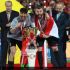 جشن قهرمانی پرسپولیس و شادی طرفداران این تیم