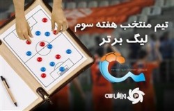 تیم منتخب هفته سوم لیگ برتر 97