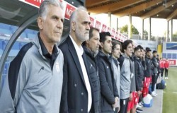 مربیان تیم ملی نظاره گر دیدار پرسپولیس و تراکتور
