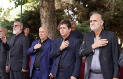 عزاداری باشکوه فوتبالی ها در مرکز ملی فوتبال