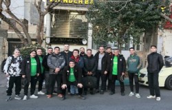 اعزام همیاران هوادار فوتبال ایران به شهر اراک جهت برگزاری مراسم سوپرجام فوتبال