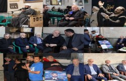 حضور پرشور و گسترده جامعه فوتبال در سوگ رئیس مذهب شیعه