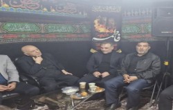 برگزاری مراسم شهادت حضرت فاطمه (س) با حضور اهالی ورزش
