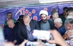 عزاداری باشکوه فوتبالی ها در مرکز ملی فوتبال