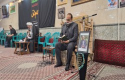حضور پرشور و گسترده جامعه فوتبال در سوگ رئیس مذهب شیعه