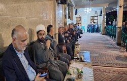 حضور پرشور و گسترده جامعه فوتبال در سوگ رئیس مذهب شیعه