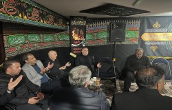 برگزاری مراسم شهادت حضرت فاطمه (س) با حضور اهالی ورزش