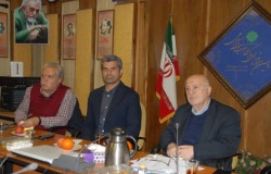 نشست هفتگی کارگروه ورزش حزب موتلفه اسلامی با حضور هادی ساعی