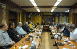 نشست هفتگی کارگروه ورزش حزب موتلفه اسلامی با حضور هادی ساعی