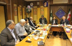 برگزاری نشست کارگروه ورزش حزب موتلفه اسلامی و رییس شرکت توسعه
