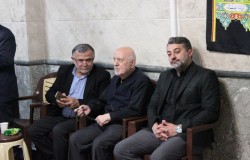 حضور پرشور و گسترده جامعه فوتبال در سوگ رئیس مذهب شیعه