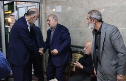 حضور پرشور و گسترده جامعه فوتبال در سوگ رئیس مذهب شیعه