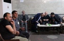 حضور پرشور و گسترده جامعه فوتبال در سوگ رئیس مذهب شیعه