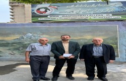 بازدید سر زده رئیس کمیته مسئولیت اجتماعی و فرهنگی فدراسیون فوتبال از دفتر جمعیت حامیان هواداران فوتبال ایران