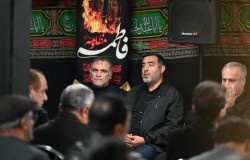 برگزاری مراسم شهادت حضرت فاطمه (س) با حضور اهالی ورزش