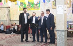 گردهمایی فوتبالی ها در مراسم جشن و سرور میلاد امام حسین(ع)