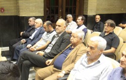بزرگان فوتبال در مراسم یادبود درگذشت مادر رضا شاهانی