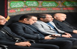 برگزاری مراسم شهادت حضرت فاطمه (س) با حضور اهالی ورزش